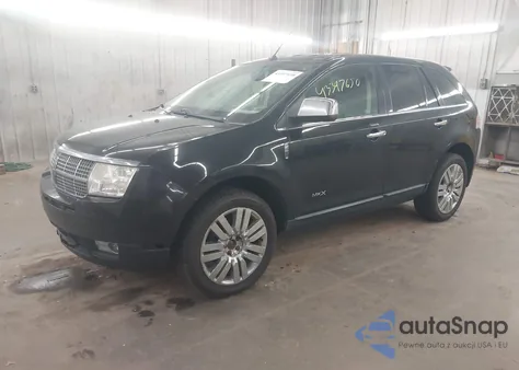 2010 Lincoln Mkx z USA, uszkodzony, nr VIN 2LMDJ8JC3ABJ24558